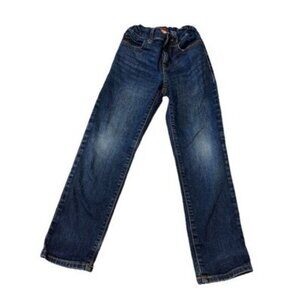 The Children's Place Boys James Droites Straight Leg Jeans Blue Stretch Size 6